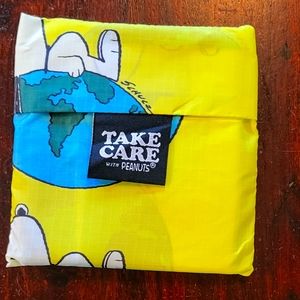 BAGGU X PEANUTS standard reusable bag. NWOT